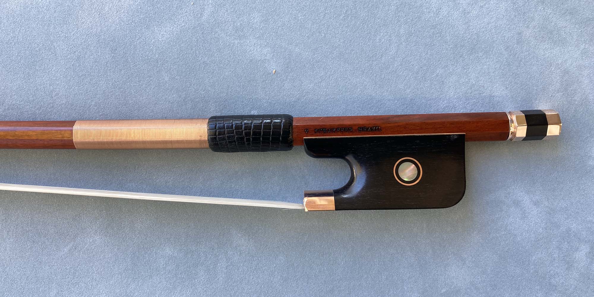 Arcos Brasil - GOLD Fitted Pernambuco Cello Bow