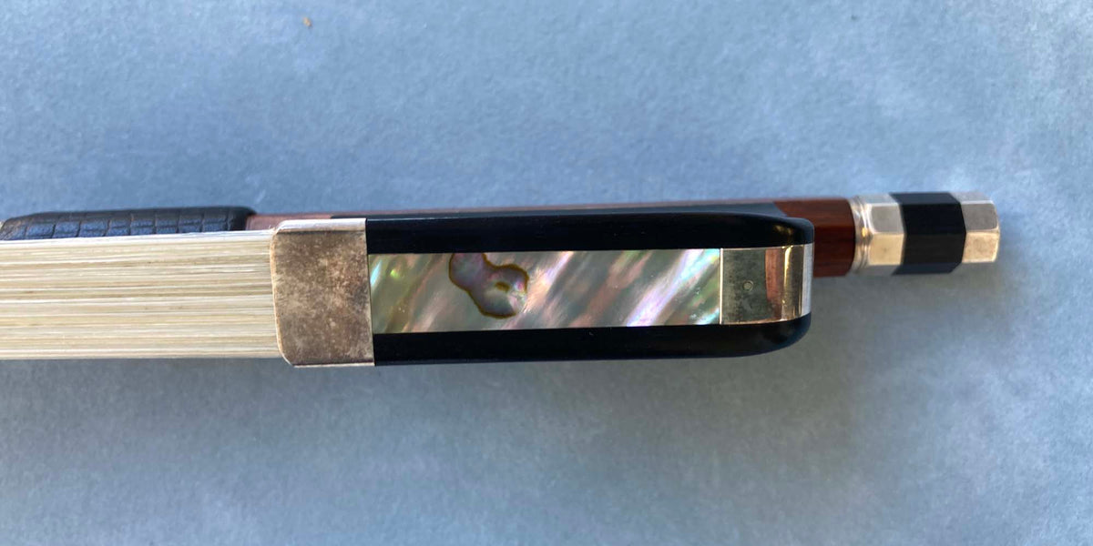 Century Strings Silver Mounted Pernambuco Bow Model BVC95 - CELLO