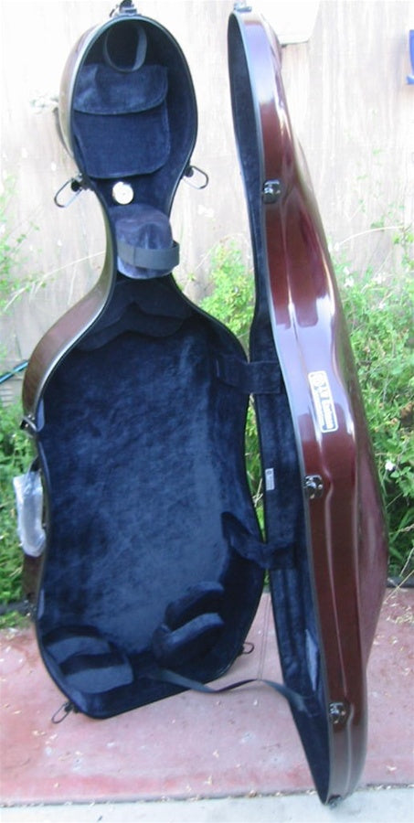 Eastman K3W Carbon Fiber Case for Cello with wheels