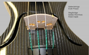 mezzo-forte 'Design Line' Carbon Fiber Violin