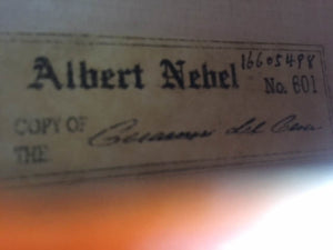 Albert Nebel 601 4/4 Violin