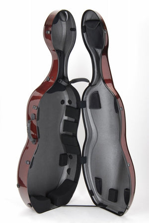 Otto Musica 'Artino Muse' model 640 Full Carbon Fiber Cello Case