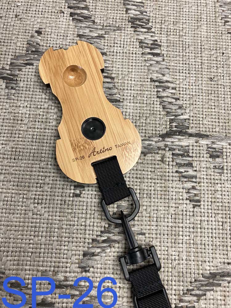 Cello-Shaped Wooden Artino Endpin Anchor