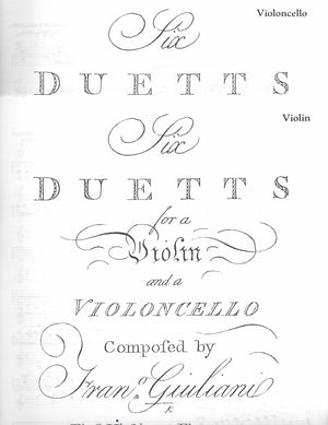 Six Duets for Violin and Violoncello Opus 3 (Vol. 3: Duets 5 and 6) - Cello Music
