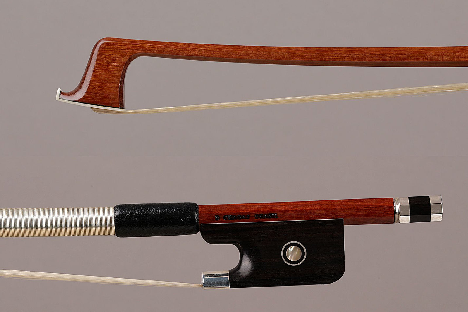 Arcos Brasil - Pernambuco Bow - SILVER Fitted - VIOLA