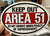 Area 51 Sticker