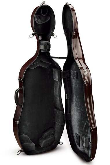 Eastman K3W Carbon Fiber Case for Cello with wheels