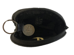 Leather Keychain Coin Purse