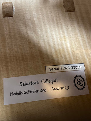 Salvatore Callegari 'Gofriller 1693' Master Copy 4/4 Cello