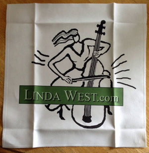 LindaWest.com Premium Microfiber Polishing Cloth