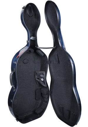 Musilia M6 Montagnana "Robust" Carbon Fiber Cello Case for larger cellos