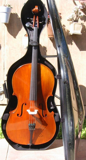 Musilia M6 Montagnana "Robust" Carbon Fiber Cello Case for larger cellos